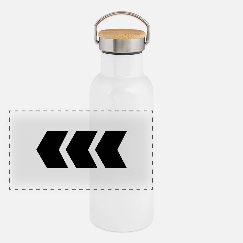 arrow Panoramic Thermal Bottle with Bamboo Lid