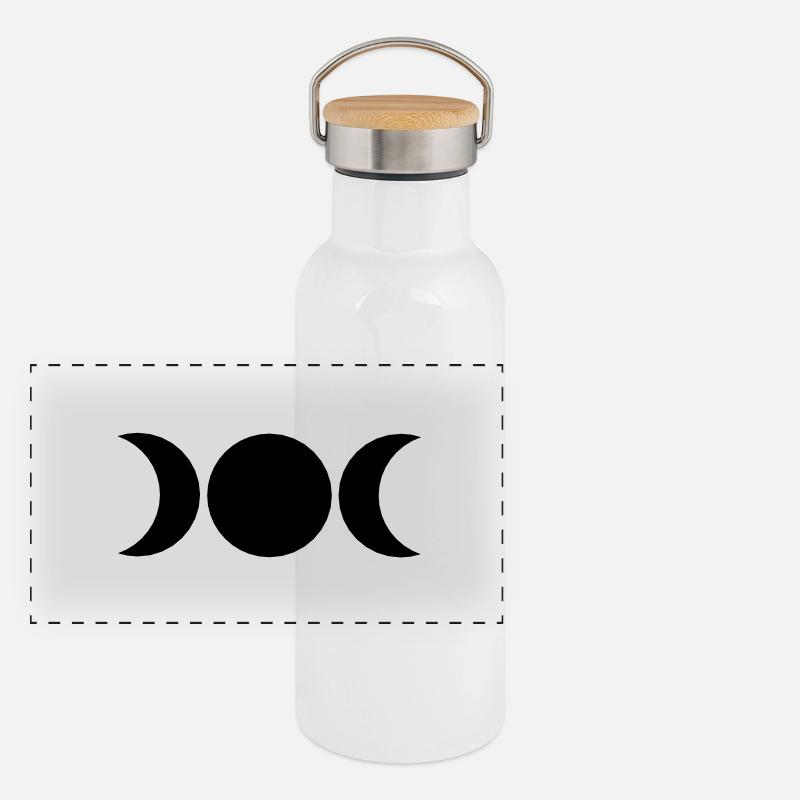 Monde Panorama Thermosflasche mit Bambusdeckel