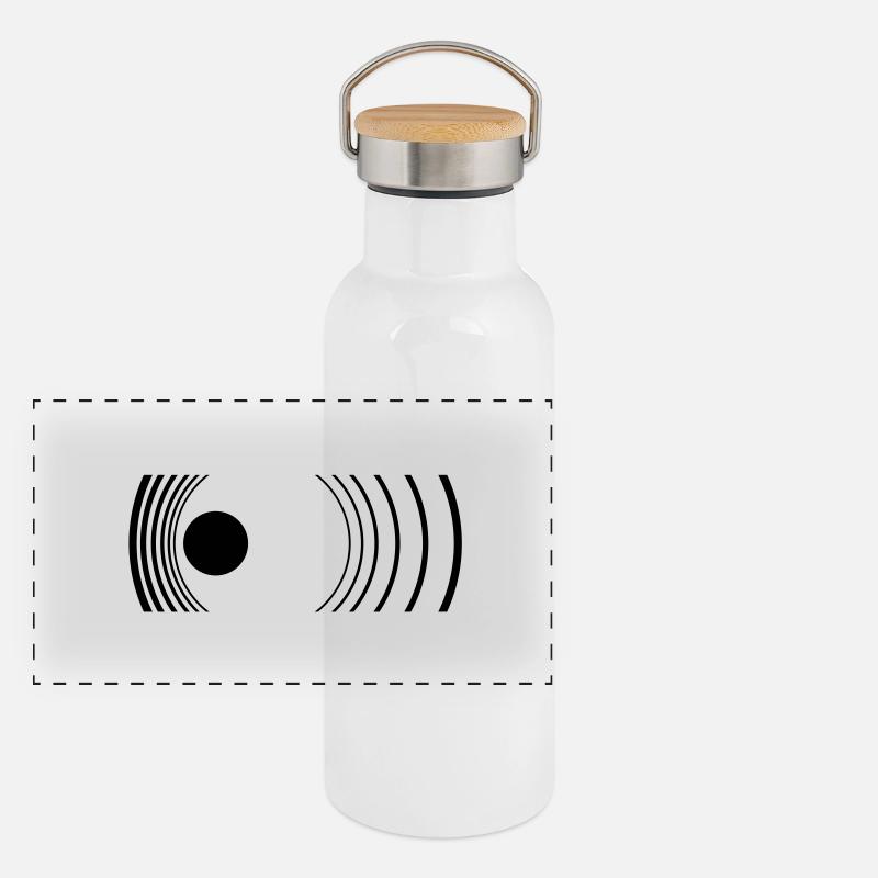doppler effect Gourde isotherme avec bouchon en bambou