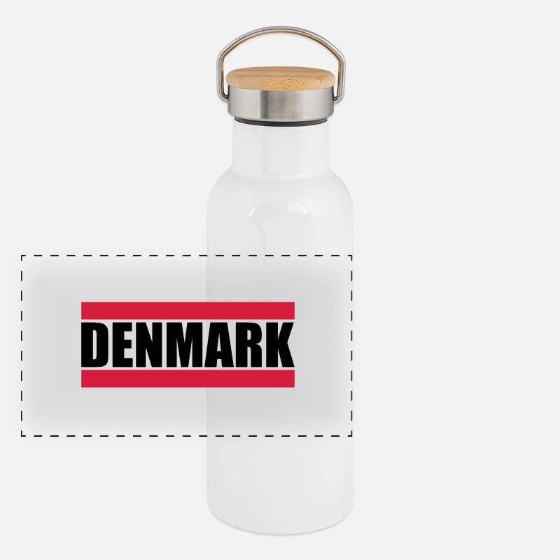 Denmark Design Panorama Thermosflasche mit Bambusdeckel