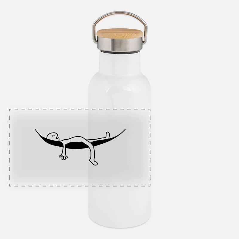 Hammock cozy holiday sleep Panoramic Thermal Bottle with Bamboo Lid