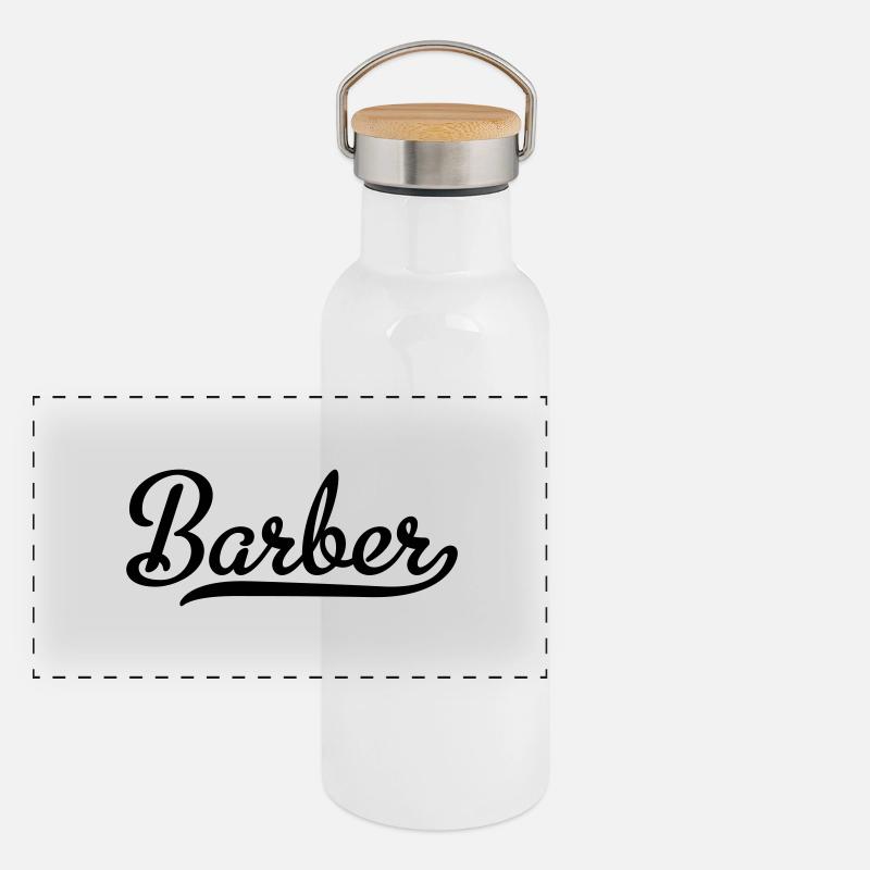 Barber Panoramic Thermal Bottle with Bamboo Lid