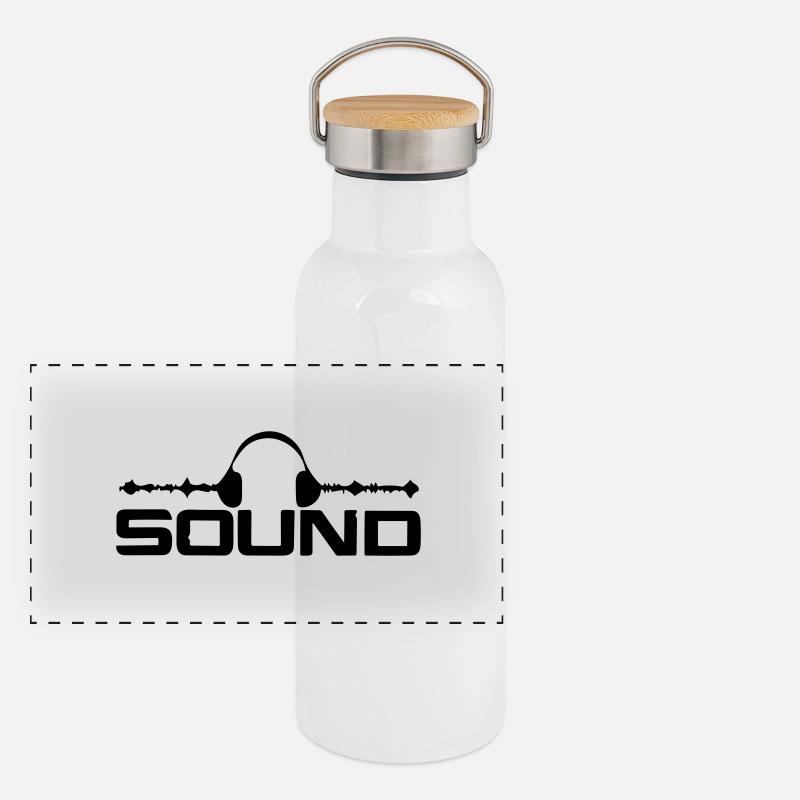 sound Panoramic Thermal Bottle with Bamboo Lid