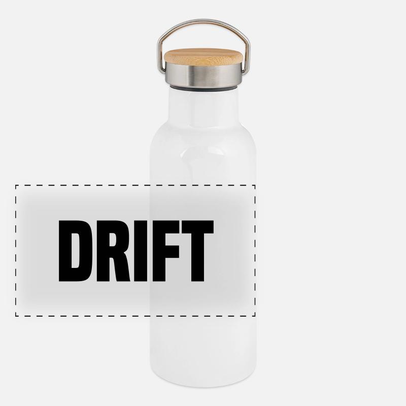 drift Panorama Thermosflasche mit Bambusdeckel