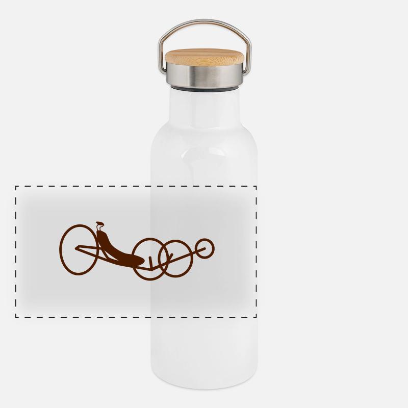 ICE Vortex Panorama Thermosflasche mit Bambusdeckel