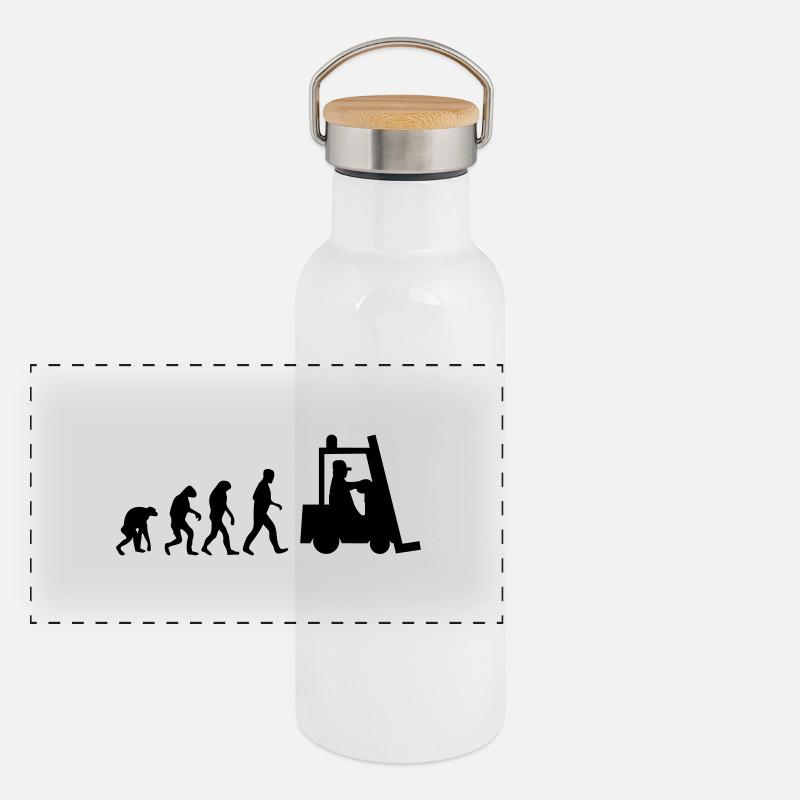 stapler evolution Panorama Thermosflasche mit Bambusdeckel