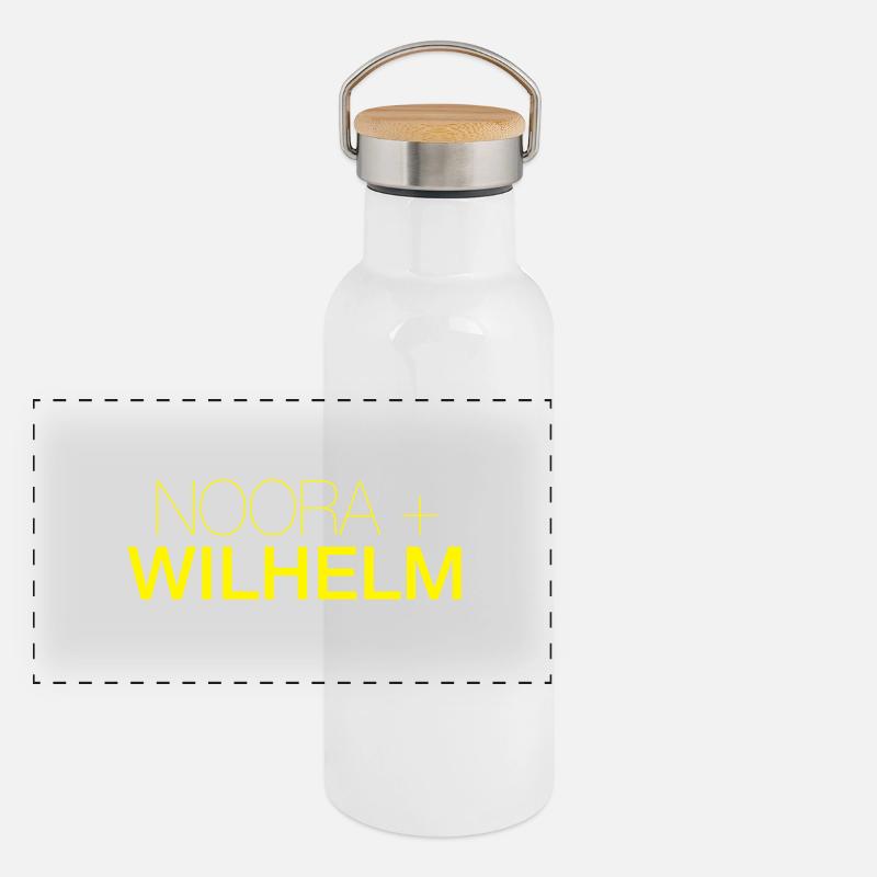 Noorhelm Panoramic Thermal Bottle with Bamboo Lid