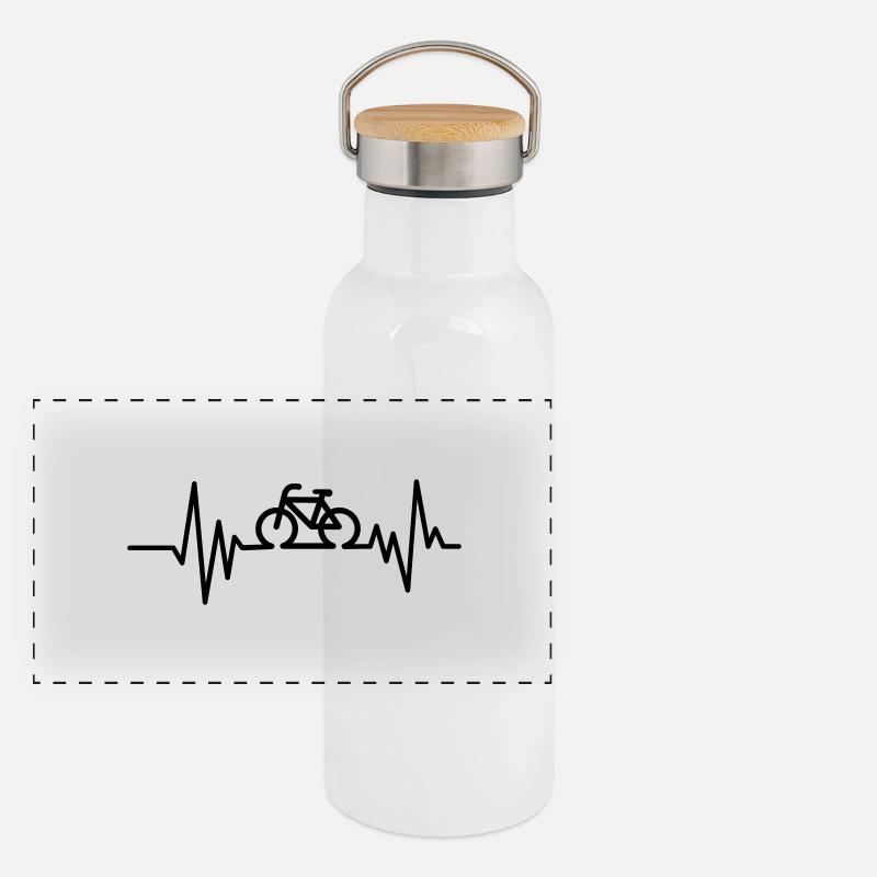 cycling Panoramic Thermal Bottle with Bamboo Lid