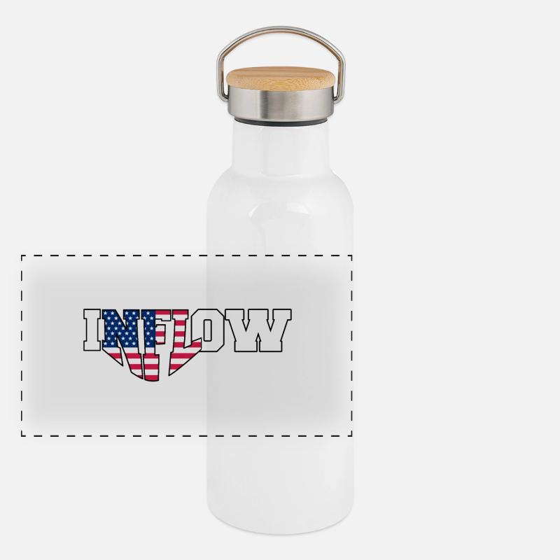 INFLOW | Election 2024 Panoramic Thermal Bottle with Bamboo Lid