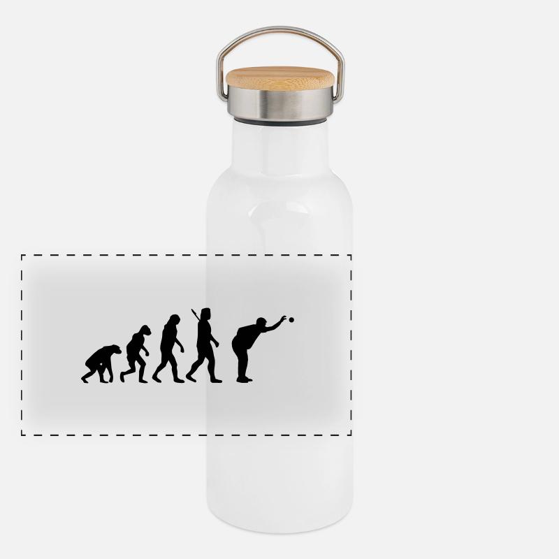 Evolution Boule Panorama Thermosflasche mit Bambusdeckel