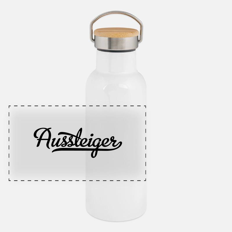 Dropout Panoramic Thermal Bottle with Bamboo Lid