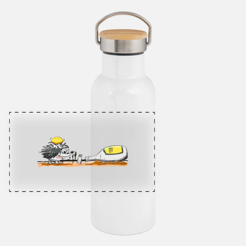 ¡VIVA EL TEQUILA Gourde isotherme avec bouchon en bambou