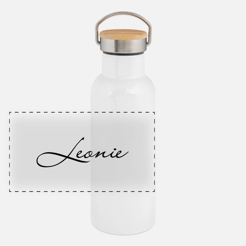 Leonie Panorama Thermosflasche mit Bambusdeckel