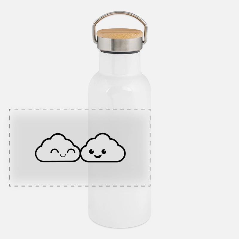 cloud_love3_f2 Gourde isotherme avec bouchon en bambou