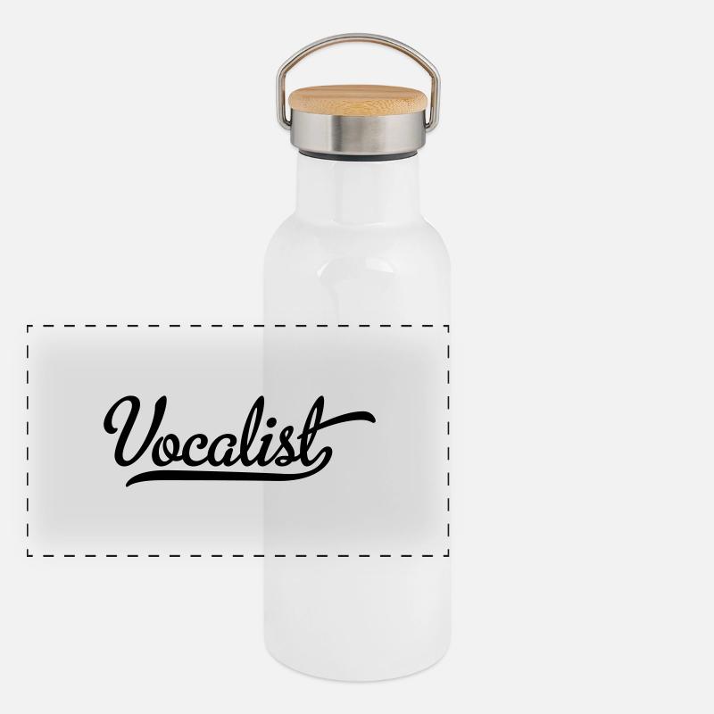 Vocalist Panoramic Thermal Bottle with Bamboo Lid