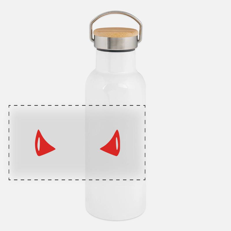 Diable - Corne Gourde isotherme avec bouchon en bambou