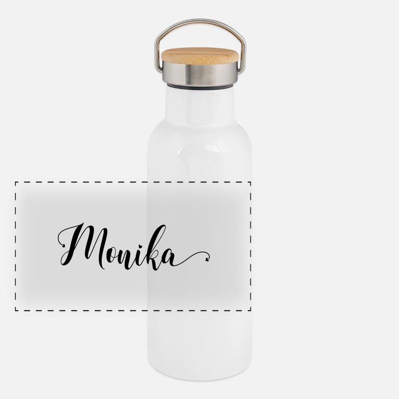 monika Panorama Thermosflasche mit Bambusdeckel