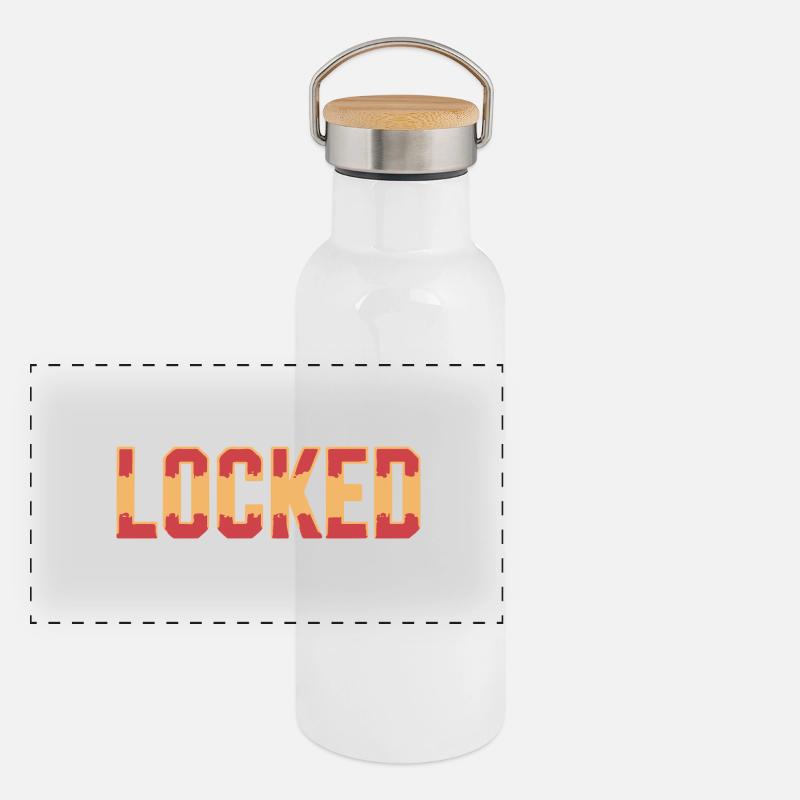 LOCK Panoramic Thermal Bottle with Bamboo Lid