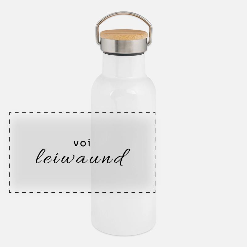 voi leiwaund Panorama Thermosflasche mit Bambusdeckel