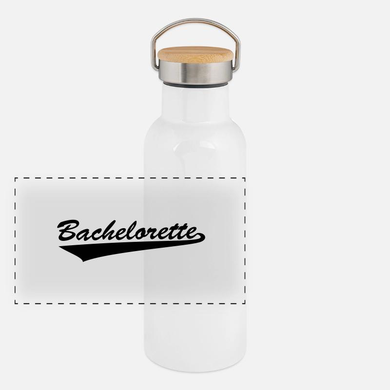 Bachelorette Party Panoramic Thermal Bottle with Bamboo Lid