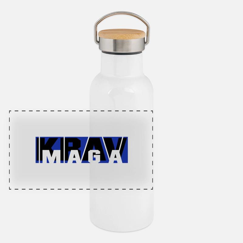 krav_maga_vec_2 fr Gourde isotherme avec bouchon en bambou