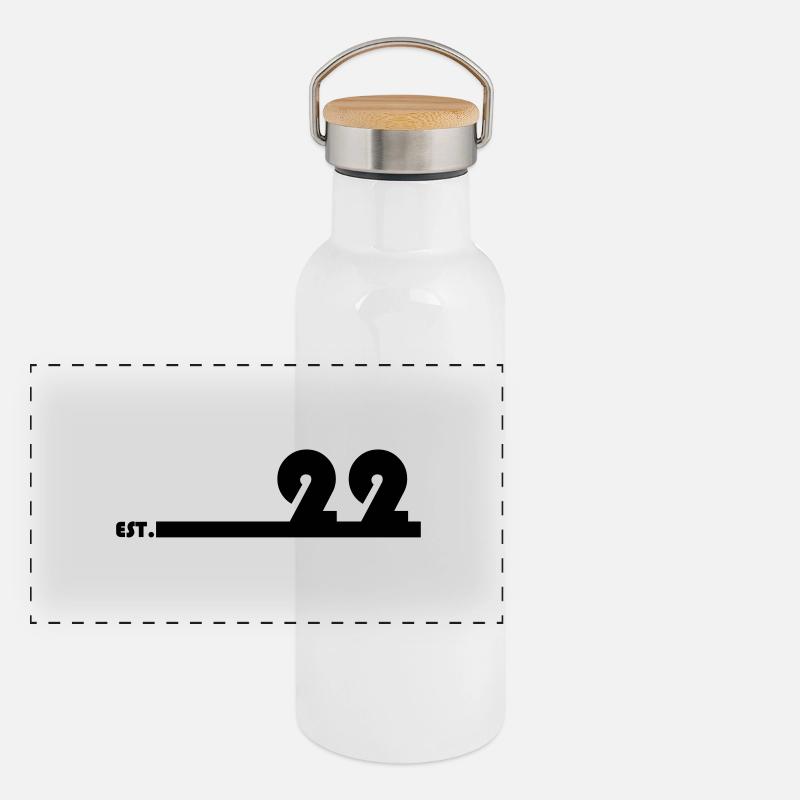22_Black Panorama Thermosflasche mit Bambusdeckel