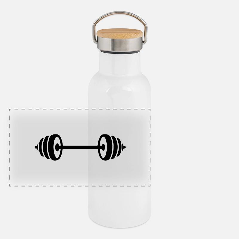 weights design Panorama Thermosflasche mit Bambusdeckel