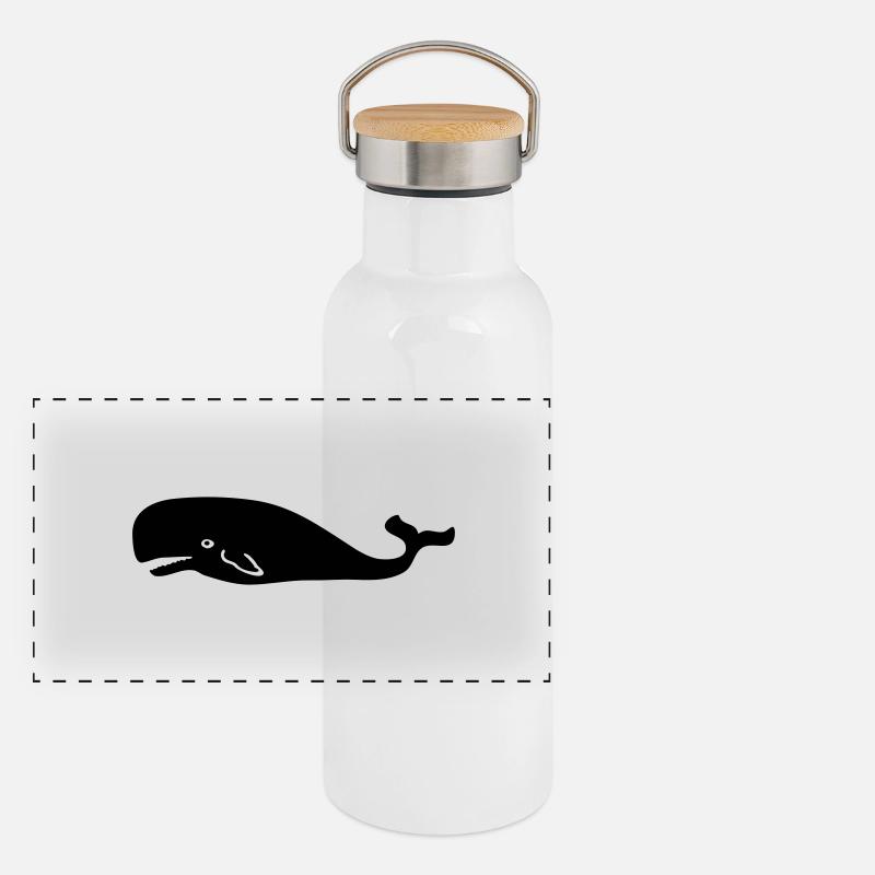 balena Panoramic Thermal Bottle with Bamboo Lid