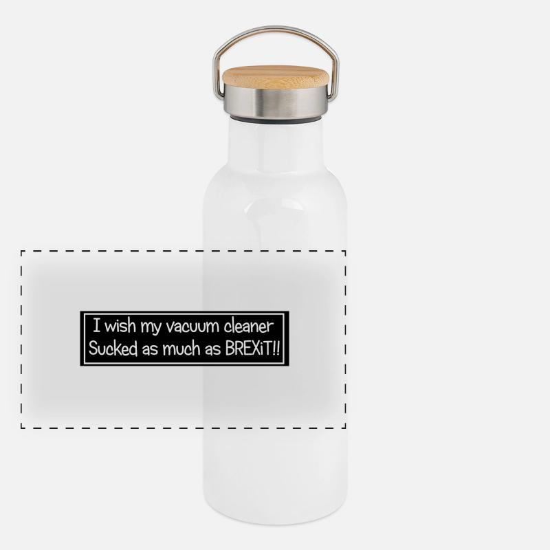 brexit VAC Panoramic Thermal Bottle with Bamboo Lid