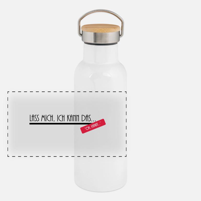 lass mich Panoramic Thermal Bottle with Bamboo Lid