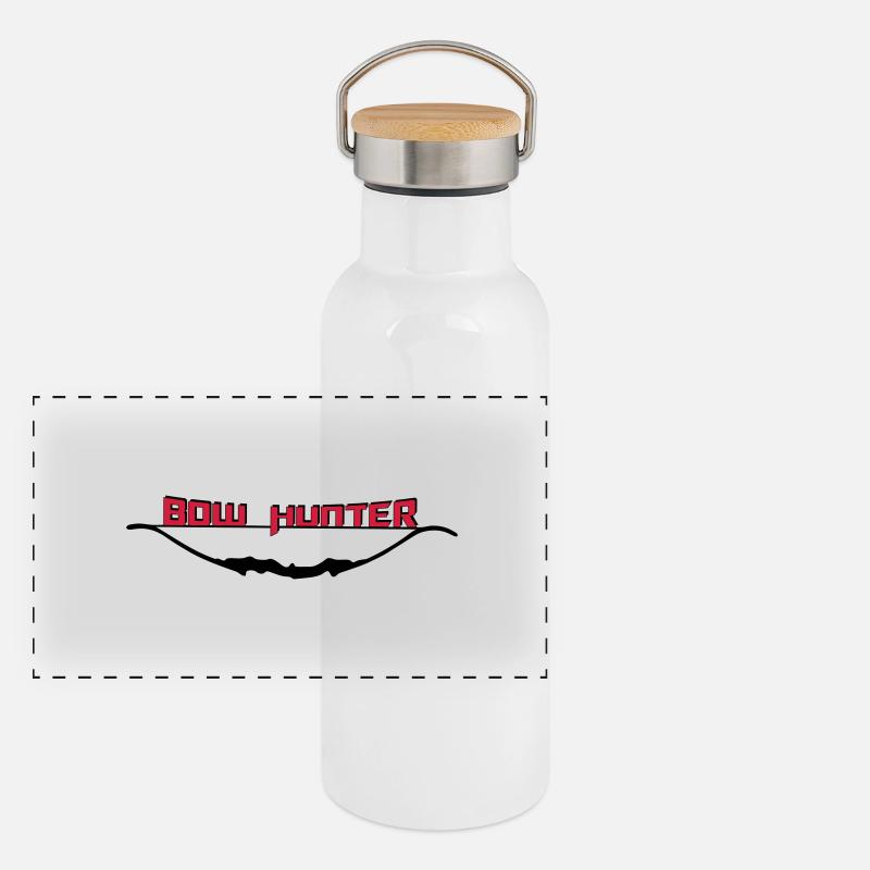 Bow Hunter 2 Panorama Thermosflasche mit Bambusdeckel