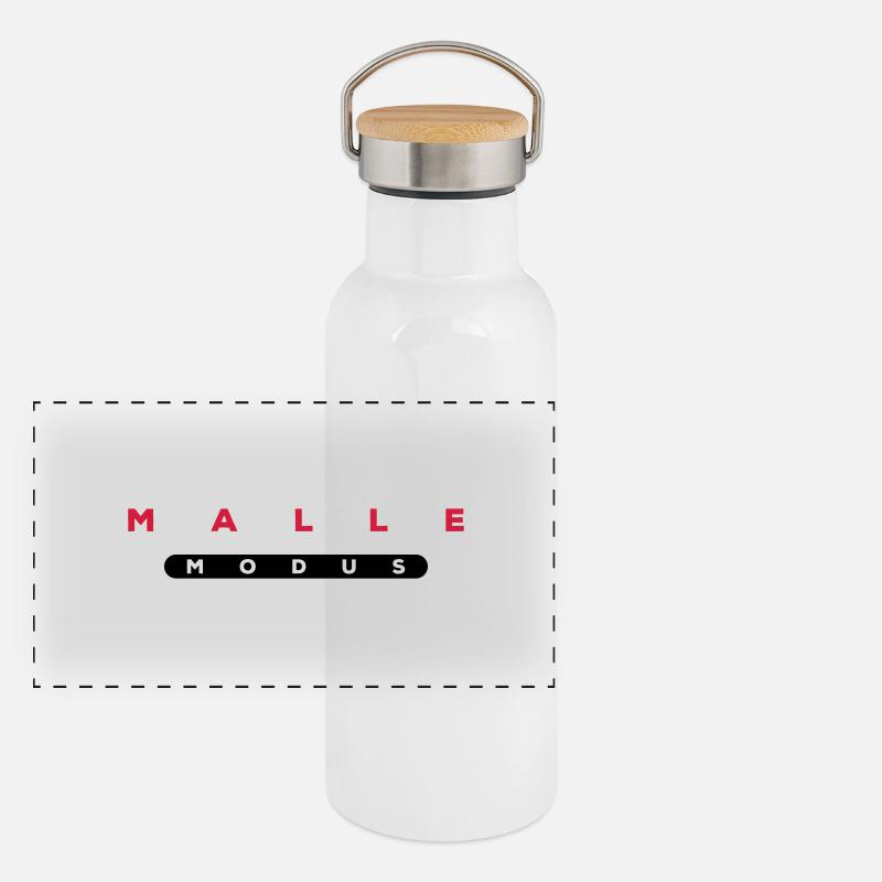 malle modus Panorama Thermosflasche mit Bambusdeckel