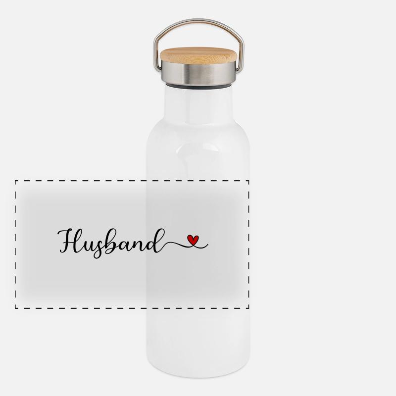 Mari Gourde isotherme avec bouchon en bambou