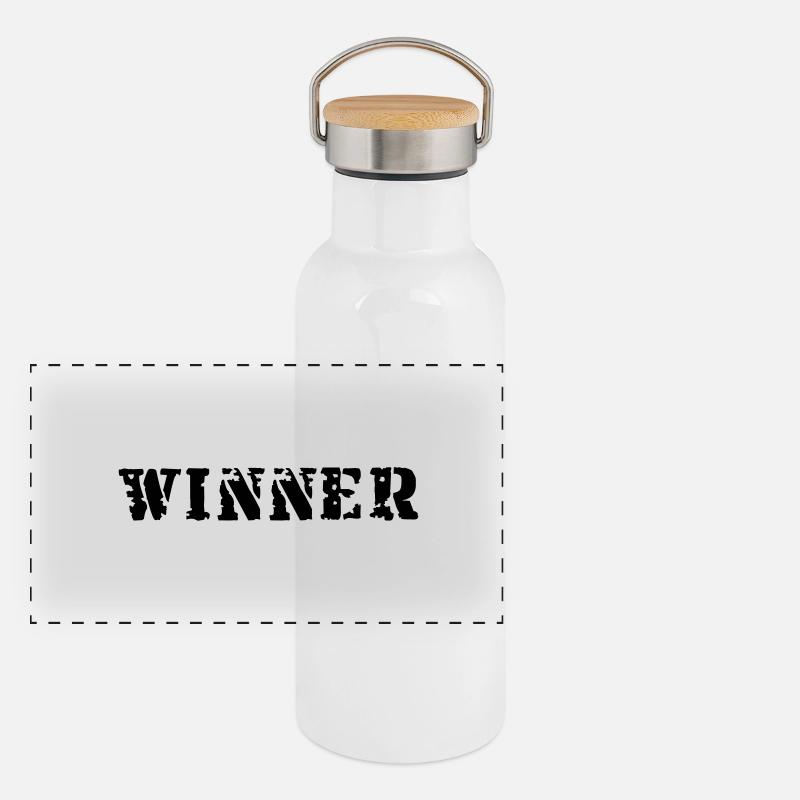 Winner Panoramic Thermal Bottle with Bamboo Lid
