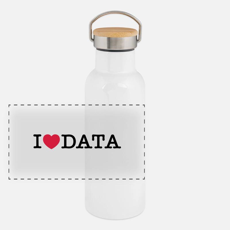 Daten I Love Panorama Thermosflasche mit Bambusdeckel