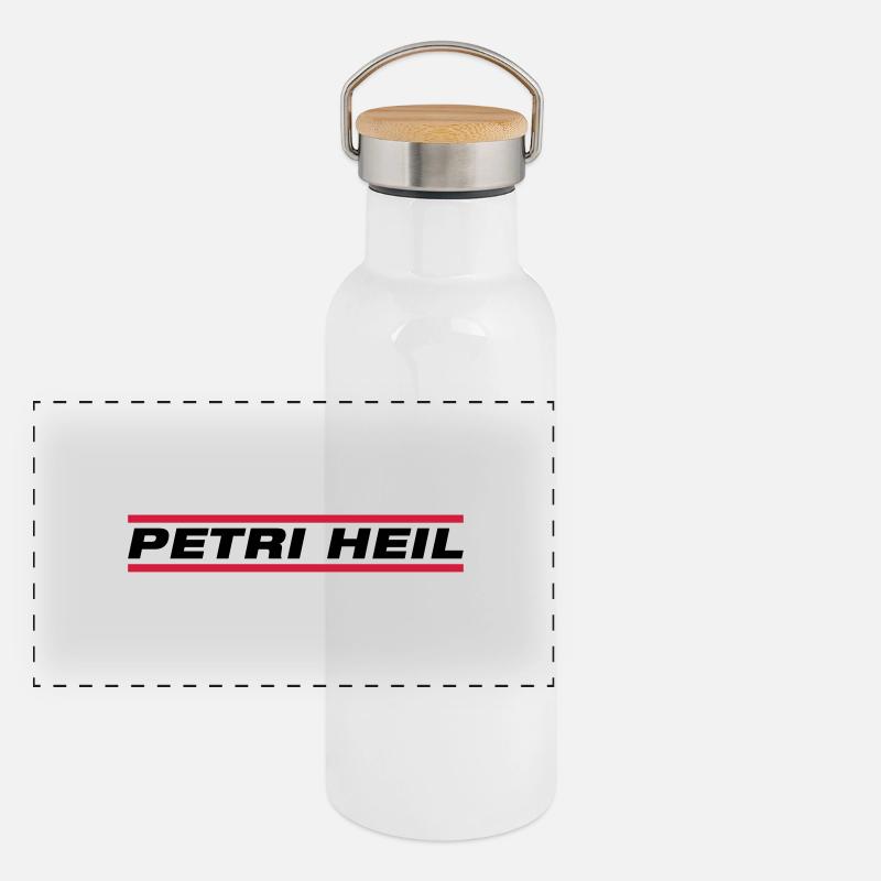 petri_heil_zu2 Panorama Thermosflasche mit Bambusdeckel