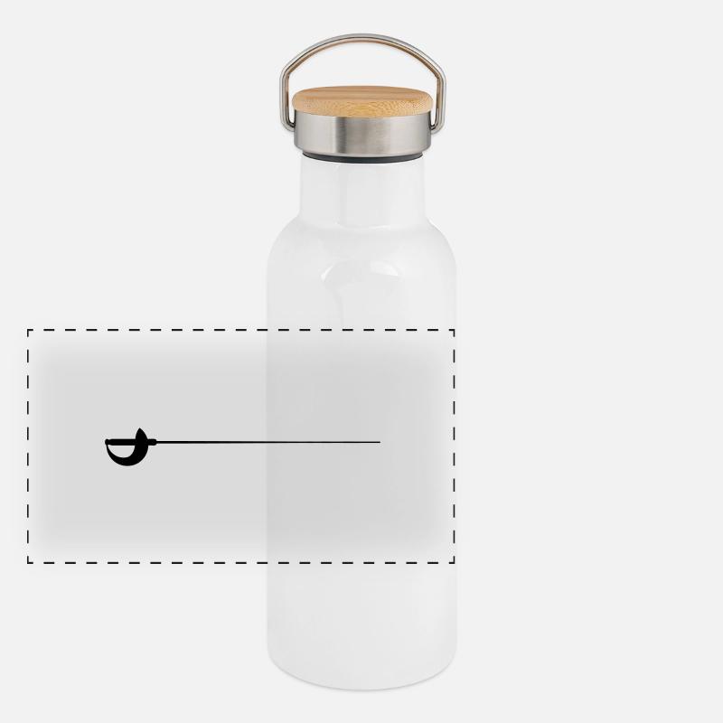 Sabre Gourde isotherme avec bouchon en bambou