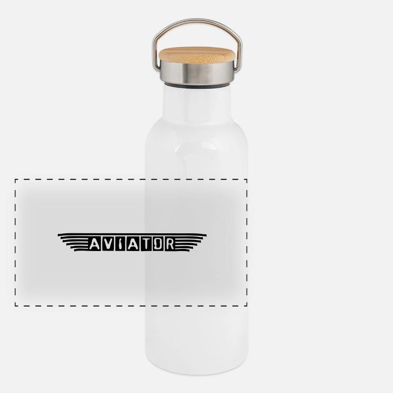 aviator_vec_1 de Panorama Thermosflasche mit Bambusdeckel