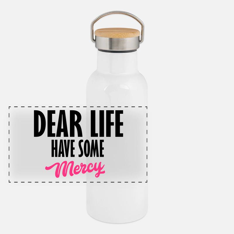 dear life Panoramic Thermal Bottle with Bamboo Lid