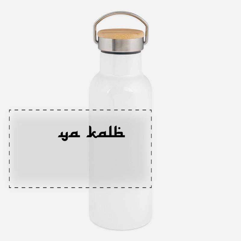 Ya calf Panoramic Thermal Bottle with Bamboo Lid