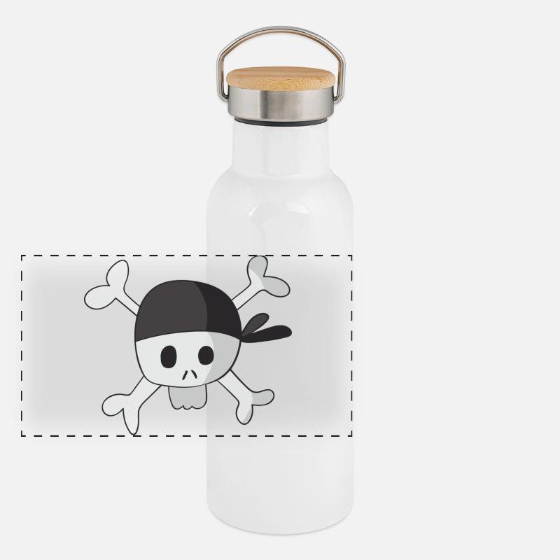 pirate Panoramic Thermal Bottle with Bamboo Lid