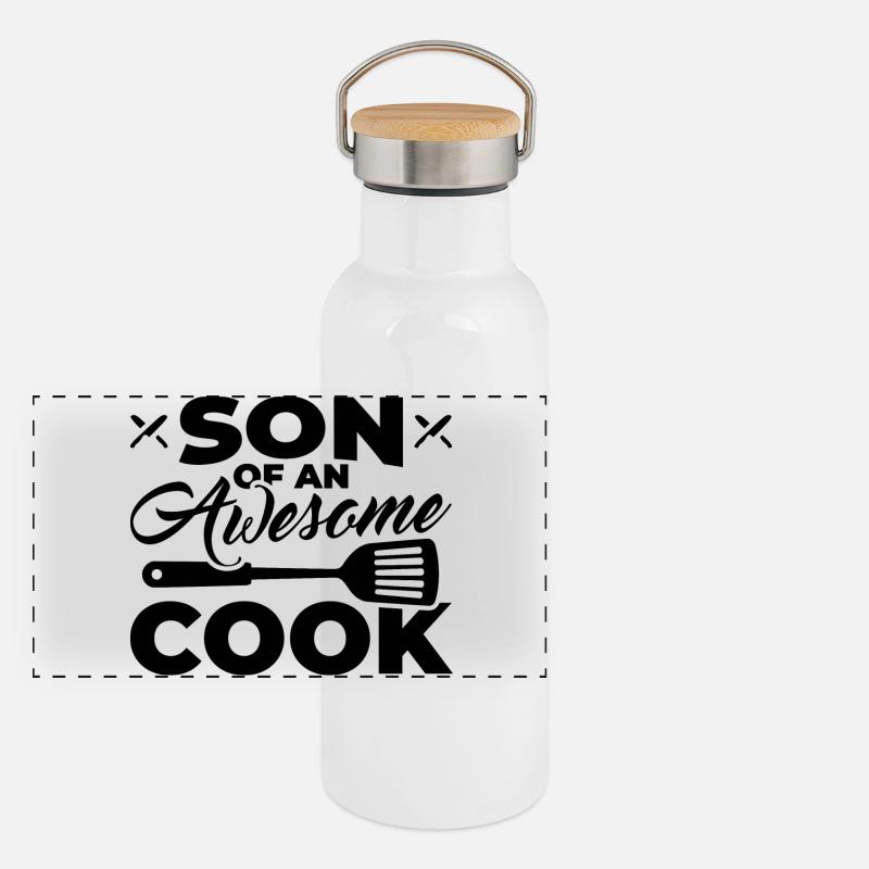 Son Koch Gourde isotherme avec bouchon en bambou