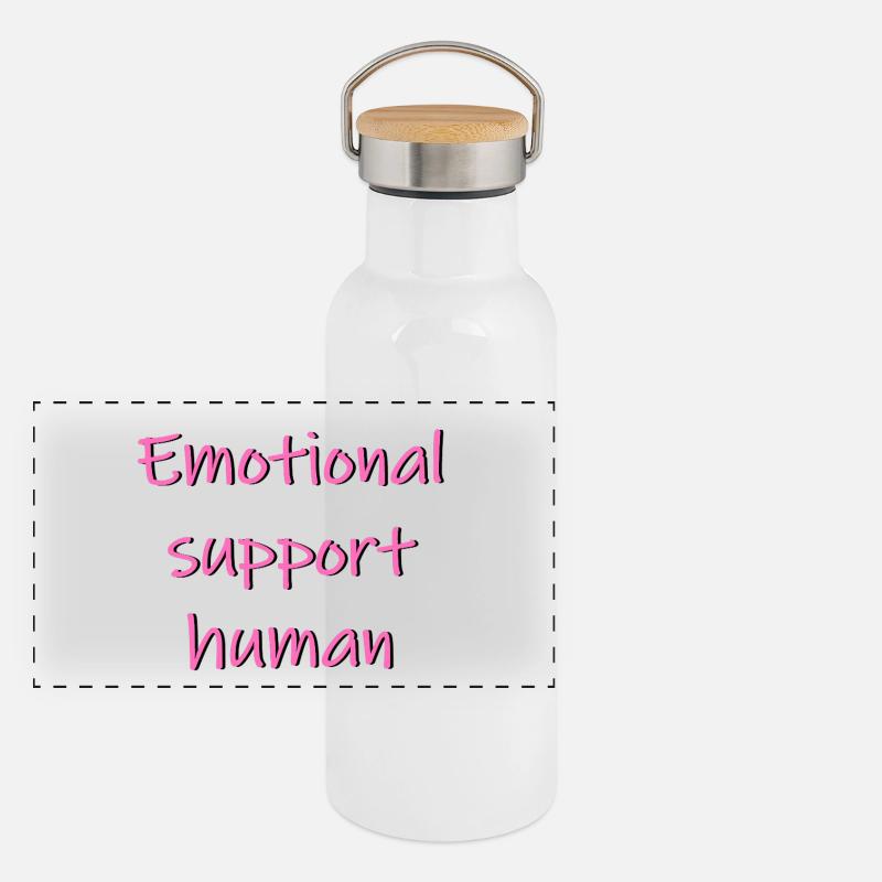 support human Panoramic Thermal Bottle with Bamboo Lid
