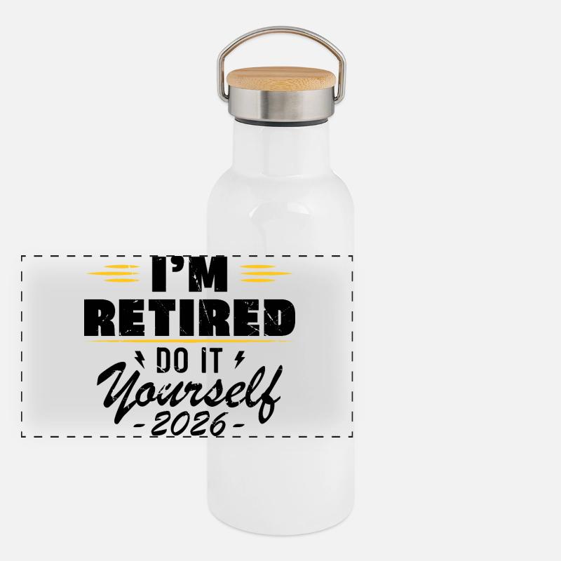 I am retired do it yourself 2026 Panoramic Thermal Bottle with Bamboo Lid