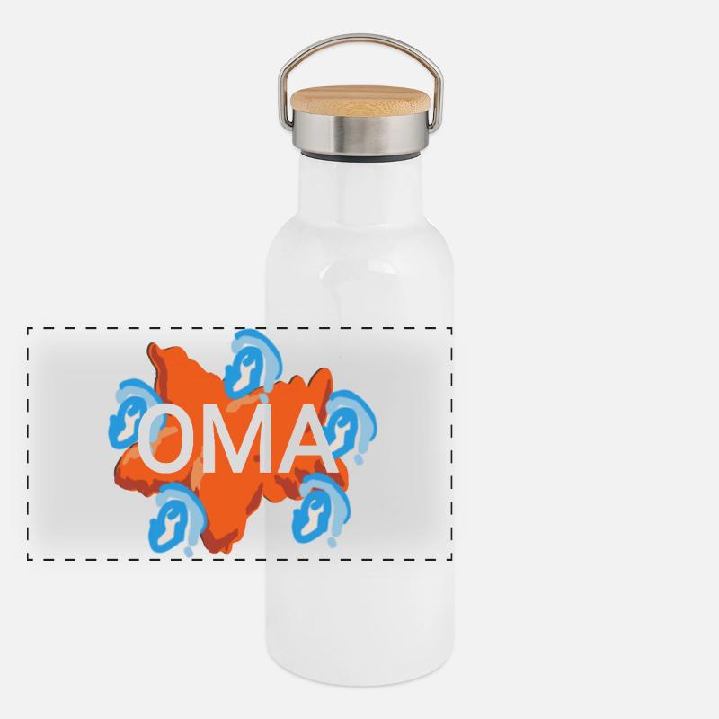 Nonna Thermos con coperchio in bambù