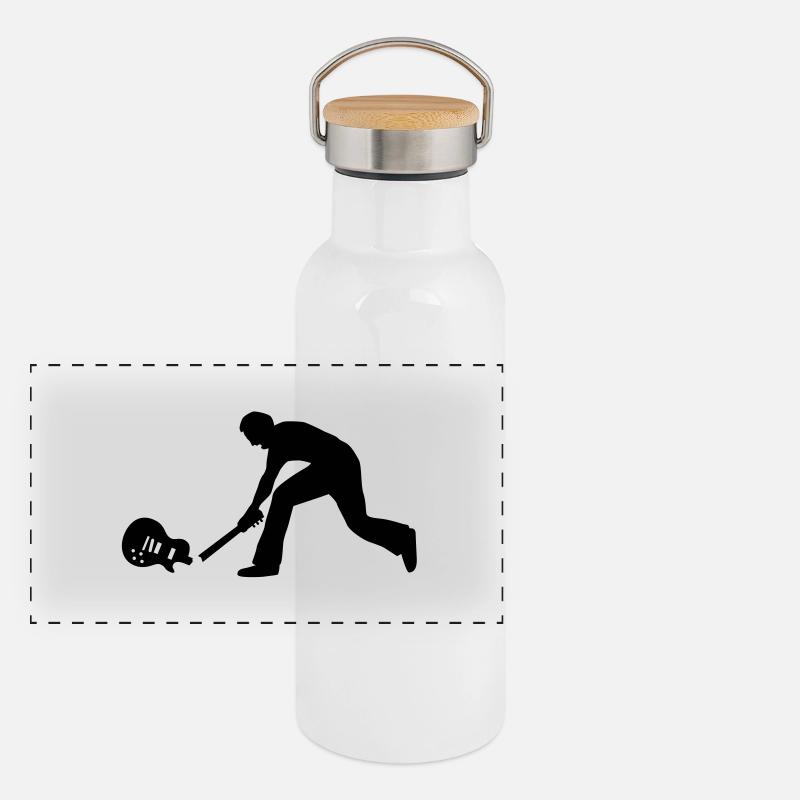 rock_and_roll_072011_d_1c Panorama Thermosflasche mit Bambusdeckel