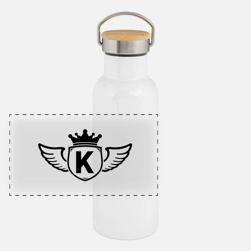 k Panoramic Thermal Bottle with Bamboo Lid