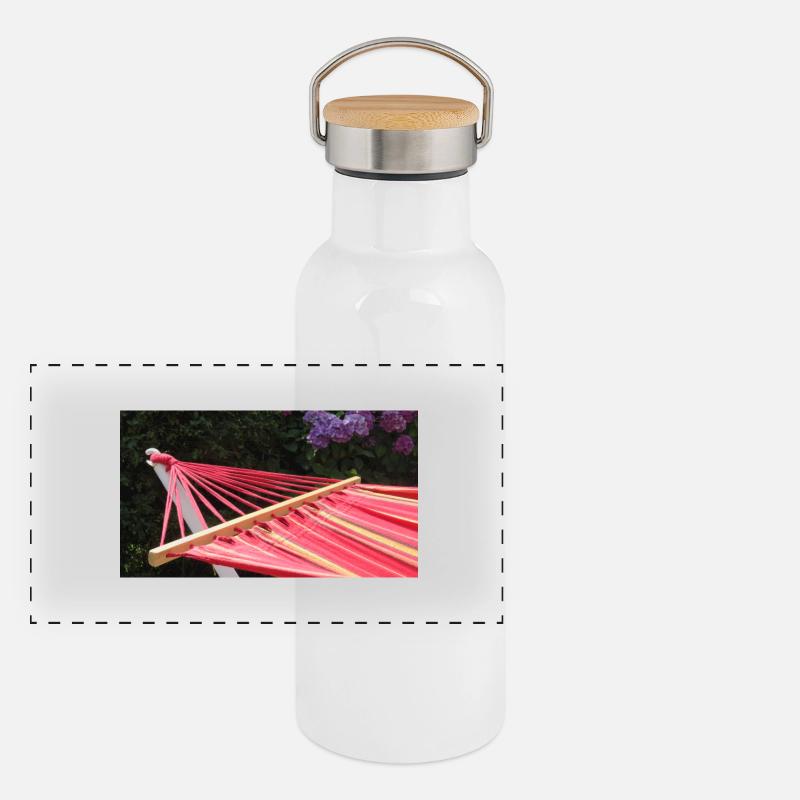 Hängematte Panorama Thermosflasche mit Bambusdeckel