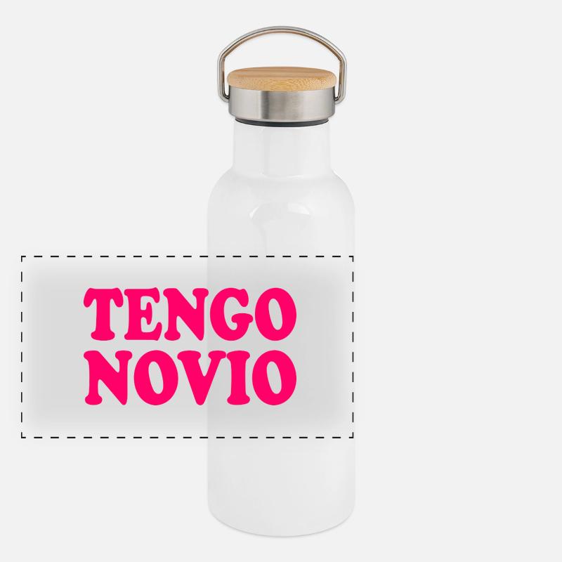 I have a boyfriend Panoramic Thermal Bottle with Bamboo Lid