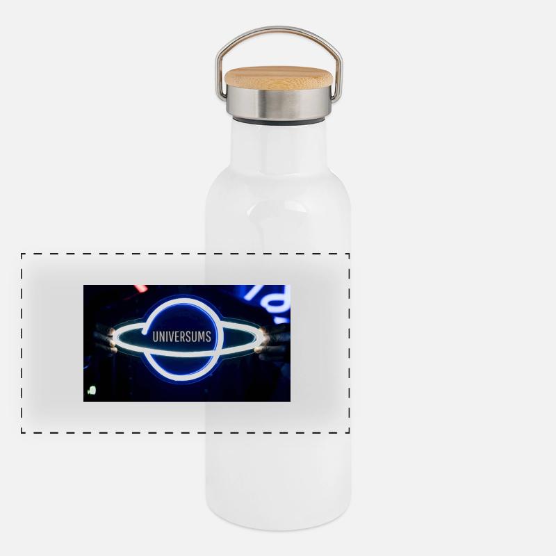 Universo Thermos con coperchio in bambù